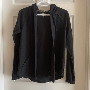 Roxy black hooded cardigan